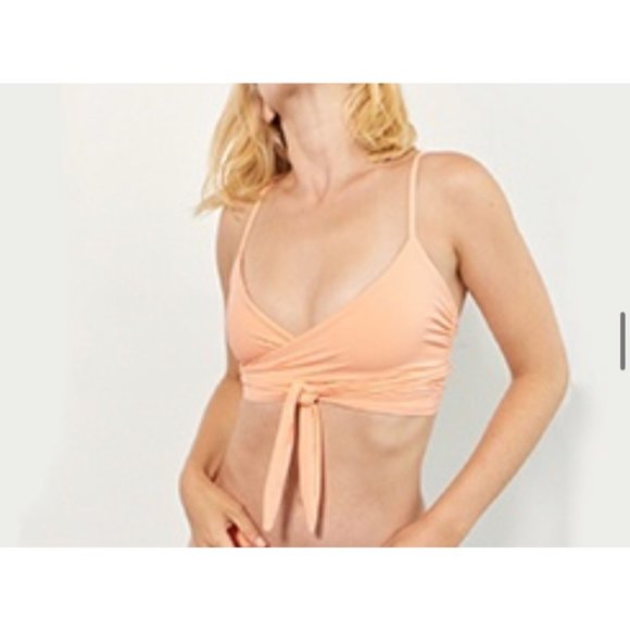 MARA HOFFMAN Mila appeal size medium bikini wrap top - Picture 1 of 5